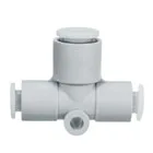 KGT One Touch Bağlantı elemanı, 303 Paslanmaz çelik, Different Diameter Tee - KGT