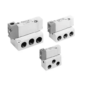 SYA3000/5000/7000 SYA3000/5000/7000, 5 Port Hava uyarılı Valf / Base Mounted