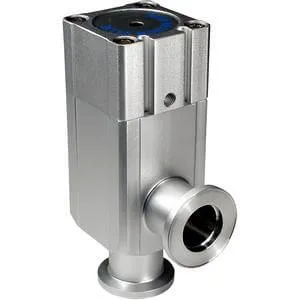 XLAQ XLAQ, Aluminum One-touch Connection and Release Yüksek vakum Angle Valf, Normally Closed, Bellows Seal