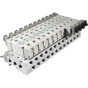 SS5Y7-**P SS5Y7-**P, 7000 Series, Bar Stock Manifold, Flat Ribbon Kablo Konnektör
