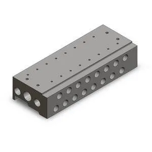 VV5QZ*5-SA VV5QZ*5-SA, 1000/2000/3000 Series, Base Mounted Manifold, EX510 Serial Wiring