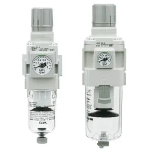 AW20 AW20(*)-B to AW60(*)-B, Filtre regülatör & Filtre regülatör w/Backflow Function