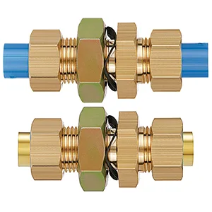 KFE-00 Specialty Bağlantı elemanı, Brass Insert Fittings, Bulkhead Union - KFE-00