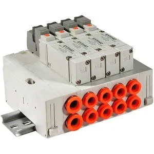 SS5Y5-45 SS5Y5-45, 5000 Series, Stacking Manifold, DIN Rail Mount, Individual Wiring