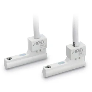 D-M9NEV/M9PEV/M9BEV D-M9NEV/M9PEV/M9BEV, Normally Closed Solid State Switch, Direct Mounting, Grommet, Perpendicular