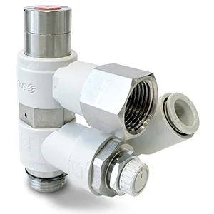 ASP-X352 Speed Controllers, Integrated Pilot Check Valve, Simple Handle, With Residual Pressure Release Valve – ASP-X352