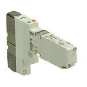 VQ1*0* VQ1*0*, 1000 Series, 5 Port Solenoid valf, Plug-in Type, Base Mounted