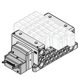 VV80*-PD VV80*-PD, Manifold, ISO 15407-2, Flat Ribbon Kablo