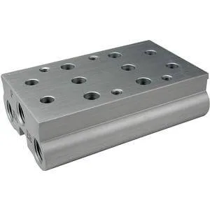 VV5FS1 VV5FS1, Bar Style Manifold for VFS1000, Body Ported, Metric