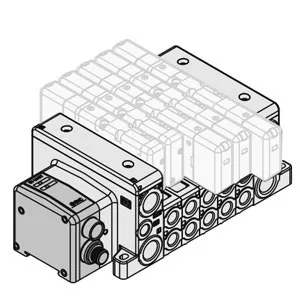VV80*-SDA2 VV80*-SDA2, Manifold, ISO 15407-2, Serial Transmission Kit, EX500, EX500