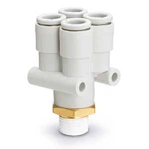 KQ2UD One Touch Bağlantı elemanı, General Purpose, Hortum-Male Thread Connection, Delta Branch - KQ2UD