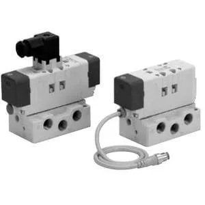 VQ7-6 VQ7-6, ISO Standart Solenoid valf, Boyut 1, Tekli ünite