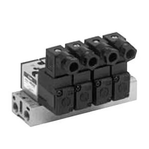 VV3K3-20/21 VV3K3-20/21, VK300 Series, 3 port Solenoid valf Manifold, Body Ported
