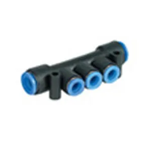 KM13 KM13, One-touch Fittings Manifold Series - Port A One-touch Fitting, Port B One-touch Fitting