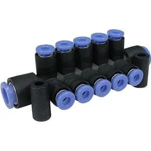 KM11 KM11, One-touch Fittings Manifold Series - Port A One-touch Fitting, Port B One-touch Fitting