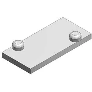 SYJ5000-21-*A SYJ5000-21-*A, Blanking plate for SYJ5000