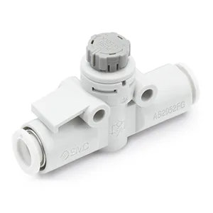 AS*2FG-A Speed Controllers, Stainless Steel, With Push-lock, In-line - AS*2FG-A