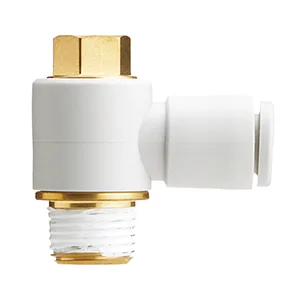 KQ2V One Touch Bağlantı elemanı, General Purpose, Hortum-Male Thread Connection, Universal Male Elbow - KQ2V