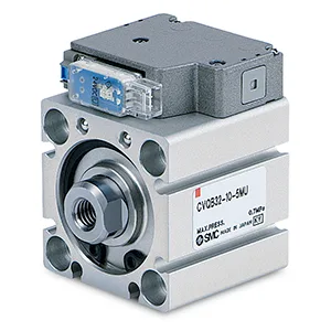 CVQ CVQ (ø40 to ø63), Kompakt silindir ile Solenoid valf