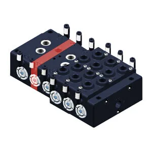 VVCC12-1G-02F VVCC12-1G-02F, 2 Port Valf Manifold Block Assembly for Gate Valfler