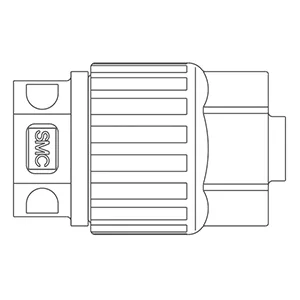 LQ3-P-2 Specialty Bağlantı elemanı, High Purity, Flare Type, Hortum Plug - LQ3-P-2