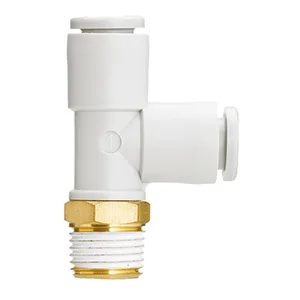 KQ2Y One Touch Bağlantı elemanı, General Purpose, Hortum-Male Thread Connection, Male Run Tee - KQ2Y