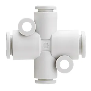 KQ2TX One Touch Bağlantı elemanı, General Purpose, Hortum-Hortum Connection, Different Diameter Cross - KQ2TX