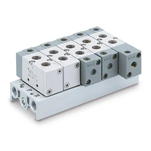 VV5F3 VV5F3, Manifold for VF3000 Series, B Mount (Integrated), Metric