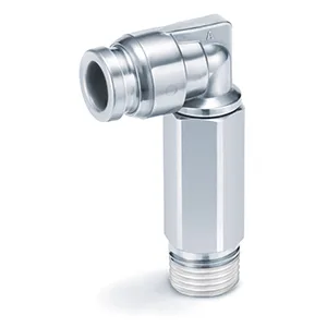 KQG2W One Touch Bağlantı elemanı, 316 Paslanmaz çelik, Extended Male Elbow - KQG2W
