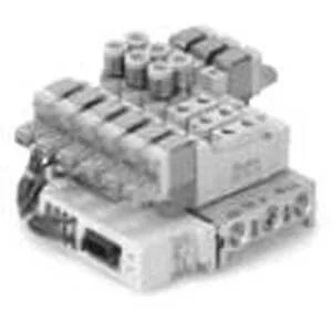 SS5Y5-20SA SS5Y5-20SA, 5000 Series, Body Ported Manifold, Serial Transmission System, Integrated Base