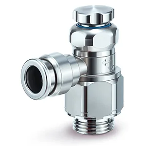 HF2A-ASG-V Speed Controllers, Stainless Steel, Simple Handle, Metal Body, Water Resistant, Elbow − HF2A-ASG-V