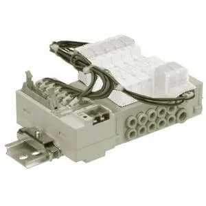 SS5Y3-45-*A SS5Y3-45-*A, 3000 Series, Stacking Manifold, DIN Rail Mount, Konnektör Box