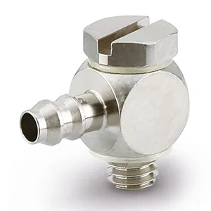 M3ALU Specialty Fitting, Miniature, Barb Elbow For Soft Tube - M3ALU