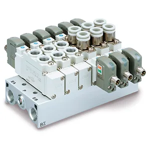 SY5000-X701 SY5000-X701 Port Solenoid valf, 4-Position Dual 3-Port Valf, Body Ported/Base Mounted