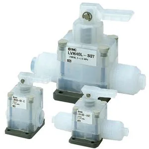 LVH20/30/40 LVH20/30/40, High Purity Chemical Valf, Manually Operated, Integral Bağlantı elemanı, Single Type