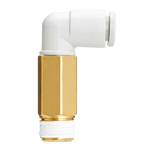 KQ2W One Touch Bağlantı elemanı, General Purpose, Hortum-Male Thread Connection, Extended Male Elbow - KQ2W