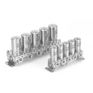 VV2DW1/2/3 VV2DW1/2/3, Manifold Base Series, FKM/NBR Seals