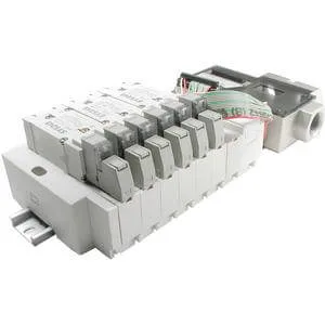 SS5Y5-45S2 SS5Y5-45S2, 5000 Series, Stacking Manifold, DIN Rail Mount, IN313 Serial Unit