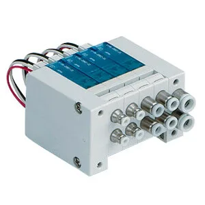 VV100-10 VV100-10, 3 Port Solenoid valf, Non Plug-in, Individual wiring Manifold