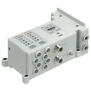 SS5Y7-10S SS5Y7-10S, 7000 Series Manifold for Series EX250 Integrated (I/O) Serial Transmission System (IP67), Side Ported