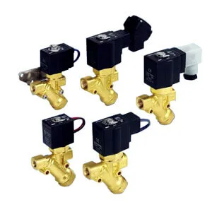 VXK VXK, 2 Port Solenoid valf ile Built-in Y-Strainer
