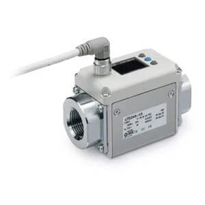 LFE-X8 LFE-X8, 3-colour Display, Electromagnetic Type Dijital Akış anahtarı, Piping Connection Parts: Paslanmaz çelik 304