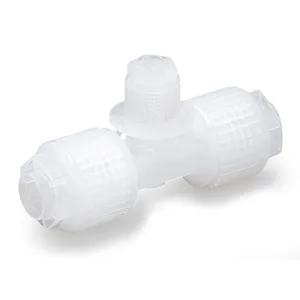LQ1T-S Specialty Bağlantı elemanı, High Purity, Space Saving, Union Tee - LQ1T-S