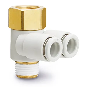 KQ2ZF One Touch Bağlantı elemanı, General Purpose, Hortum-Female Thread Connection, Branch Universal Female Elbow - KQ2ZF