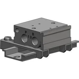 VV3QZ12 VV3QZ12, 100 Series Manifold, Body Ported, Konnektör Kit