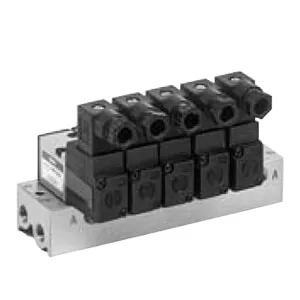 VV3K3-40/42 VV3K3-40/42, VK300 Series, 3 port Solenoid valf Manifold, Base Mounted