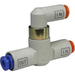 AND Valve with One-touch Fitting VR12*1F, Transmitter - AND Valf ile One-touch Bağlantı elemanı