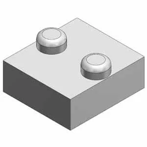 V100-77-1A V100-77-1A, Blanking plate for V100