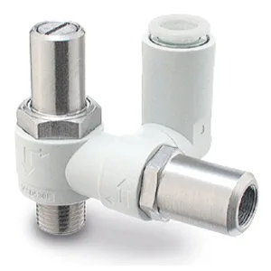 ASD-D Speed Kontrolörler, General Purpose, One-touch Bağlantı elemanı, Flat Head Screwdriver Adjusting, Dual - ASD-D