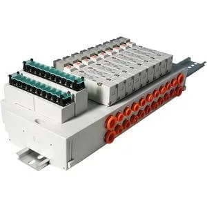 SS5Y5-45T SS5Y5-45T, 5000 Series, Stacking Manifold, DIN Rail Mount, Terminal Block